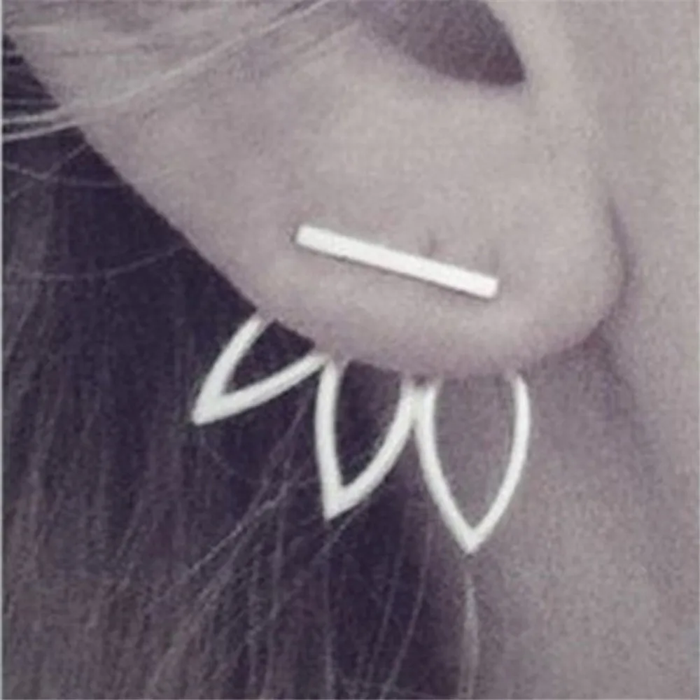 Серьги-гвоздики женские в форме цветка лотоса а193 | Украшения и аксессуары