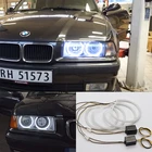 Ультраяркий светодиодный кольцевой комплект Angel Eyes Halo для BMW 3 серии E30 E36 M3 333i 325i 323i 316i 318i 325td 1982-2000 дневсветильник