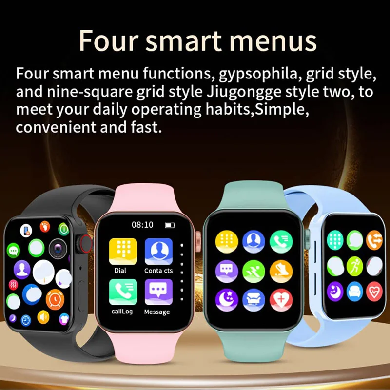chycet iwo watch 7 smartwatch smart watch men women diy face fitness tracker watch for xiaomi huawei free global shipping