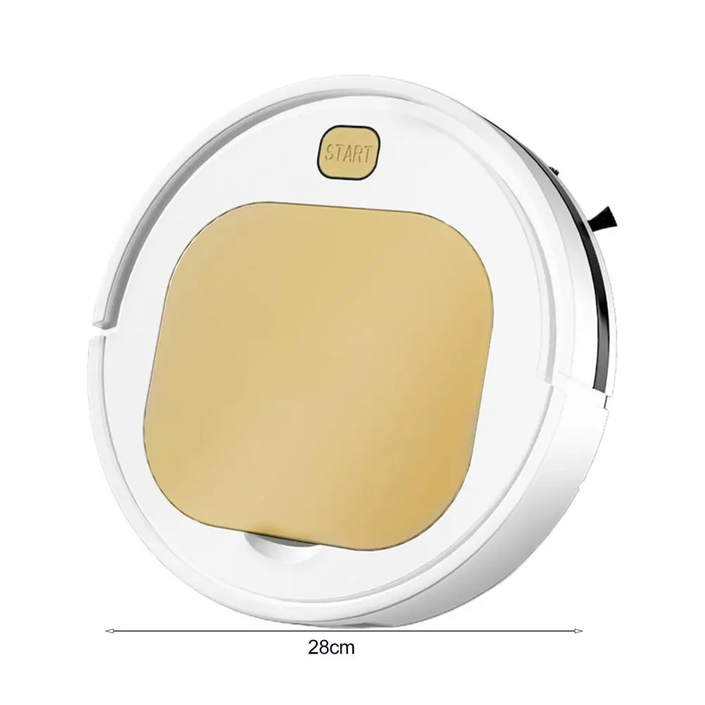 

Household All-round Cleaning Appliances Without Dead Ends Sweeping Robot Low Noise Bilateral Brush ABS White Machine For Bedroom