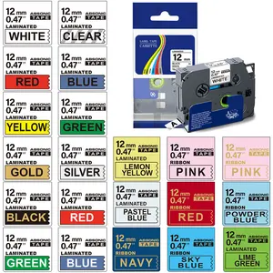 Ламинированная лента 6912 мм для Brother 231, 221, 211, 241, S231, лента, совместимая с Brother P-touch, устройство для создания этикеток