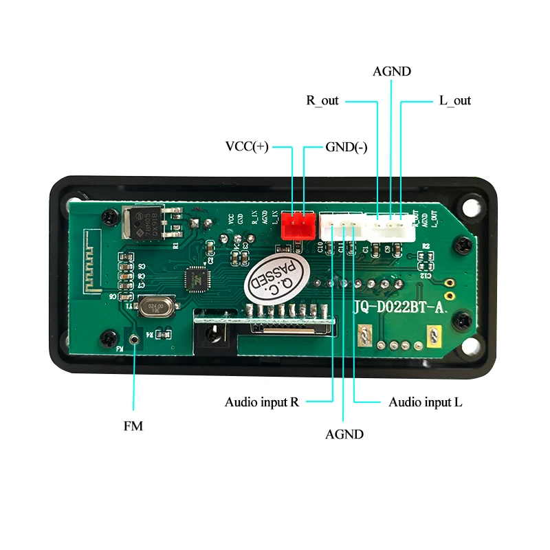 Автомобильный MP3 WMA декодер плата 5 в 12 В беспроводной Bluetooth 0 mp3 плеер аудио TF FM USB AUX