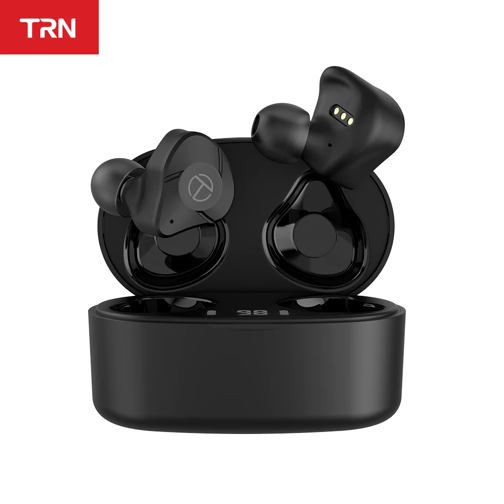 

TRN T300 New TWS 2BA+1DD 5.2 Bluetooth Earphone True wireless Double Earphone In-Ear HIFI Earphones QCC3046 Chip /AAC