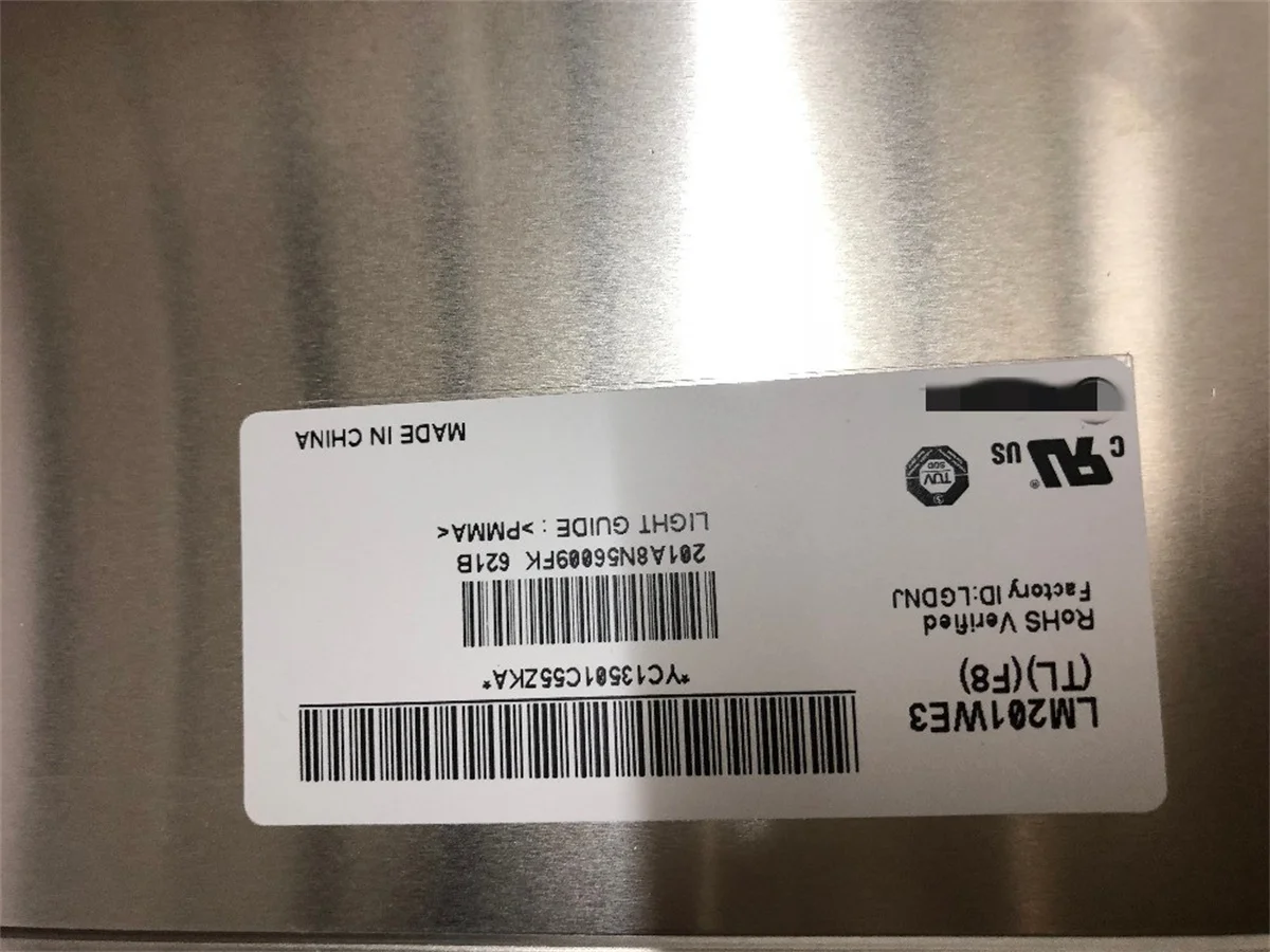 5 шт./лот Доставка из NL или US A1224 Передняя стеклянная панель и алюминиевая рамка