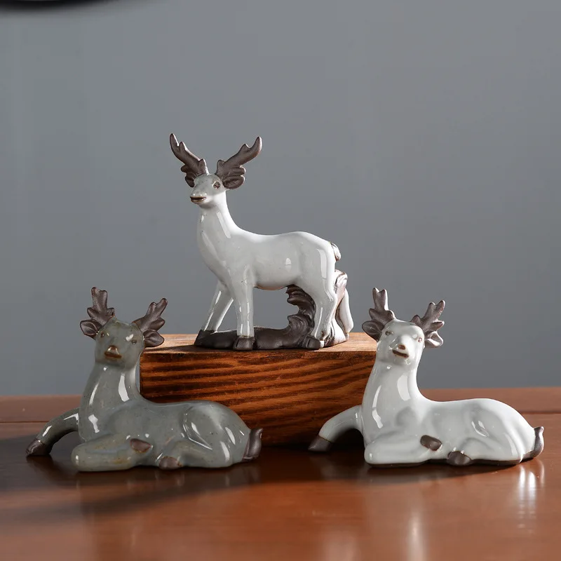 Керамические горшечные растения для оленя суккулента безопасный настоящий