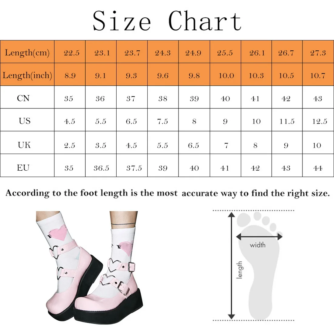 

New Fashion Ladies Sweet Cute Platform Pumps Thick Bottom Pink Pumps Women Heart Lolita Concise Cosplay Shoes with Metal 2021