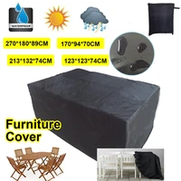 waterproof outdoor patio garden furniture covers rain snow chair covers for sofa table chair dust proof cover 4 sizes optional