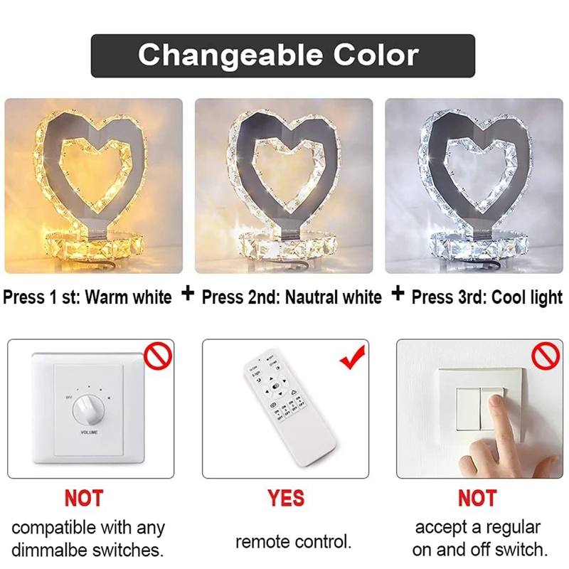 Светодиодные кристаллические настольные лампы ночник настольная лампа для