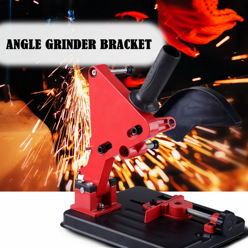 Cutter Angle Grinder Cast Iron Base Power Tool Accessory Stand Bracket Holder Support For 100-125 | Инструменты
