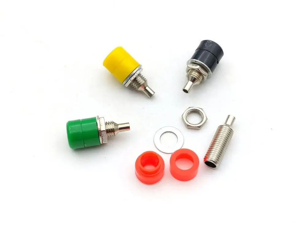 100 шт. медные зажимы для вилки типа банан|post|post testspost sockets |