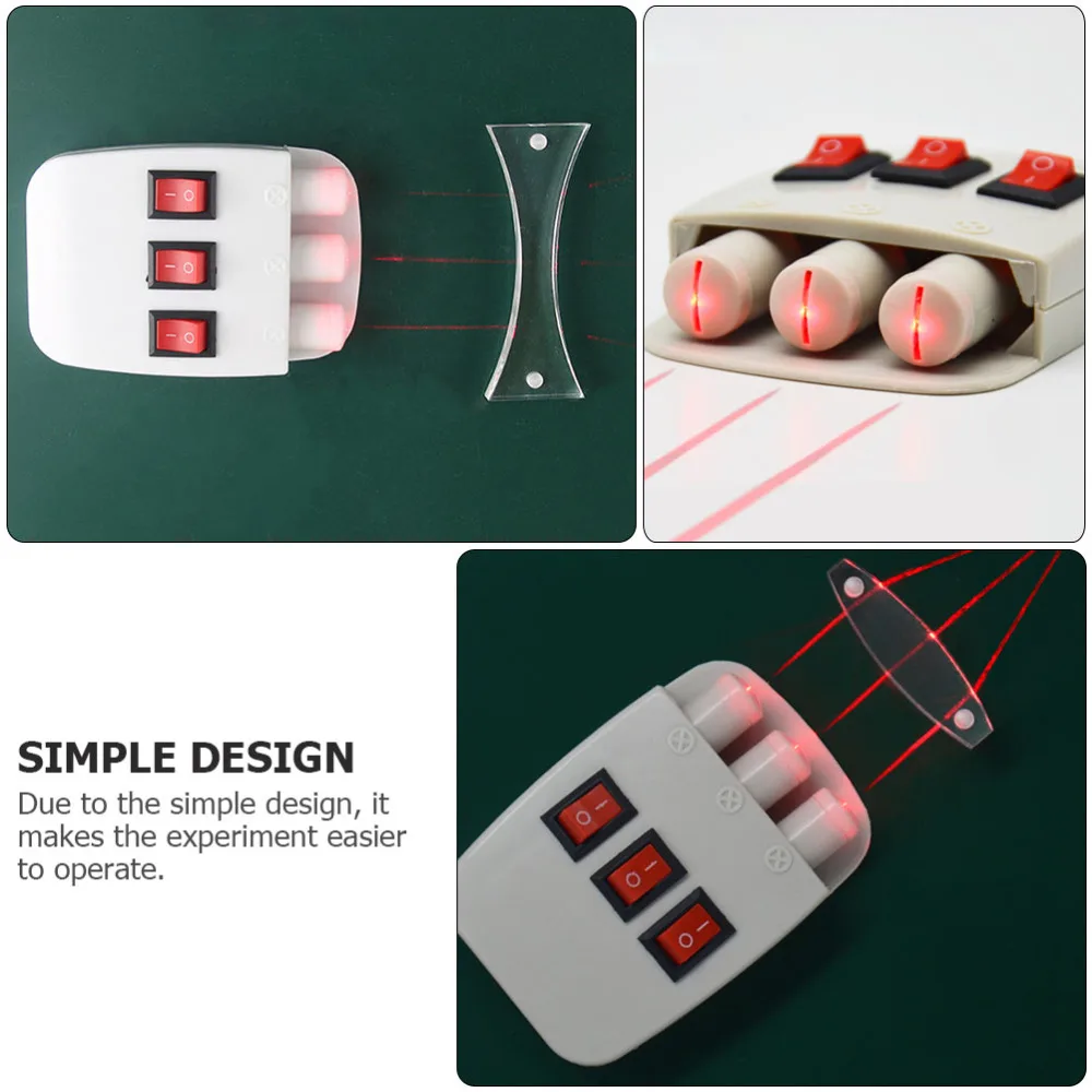 

1 Pc Optical Experimental Tools Three-way Semiconductor Teacher Teaching Tool