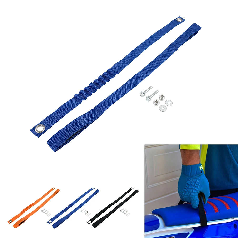 

Motorcycle Front Rear Holding Strap Lifting Handle Tear-Resistant For Husqvarna 125 200 250 300 350 400 FC FX TC TX 2019-2022