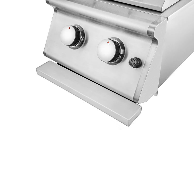 

Hot sale outdoor thai yakiniku large free standing propane 3 burners stainless steel barbecue tool bbq grill