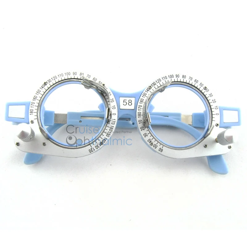 Один комплект полностью регулируемая пробная оправа для оптического