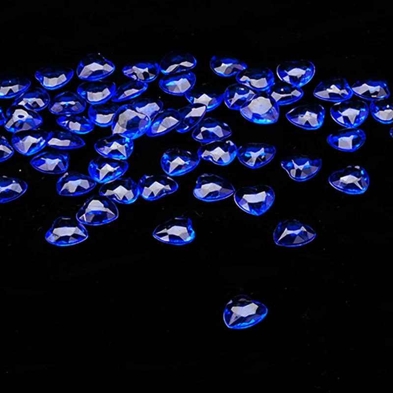 Новинка Лидер продаж 2000 шт./лот 12 мм 16 Цвета в наличии акриловая Форма сердца