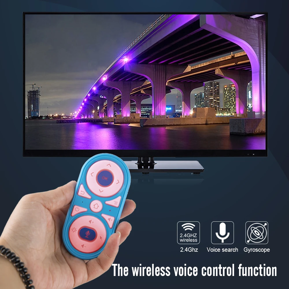 L8star G11 Air Mouse Google Voice микрофон RGB с подсветкой гироскоп дистанционное управление ИК