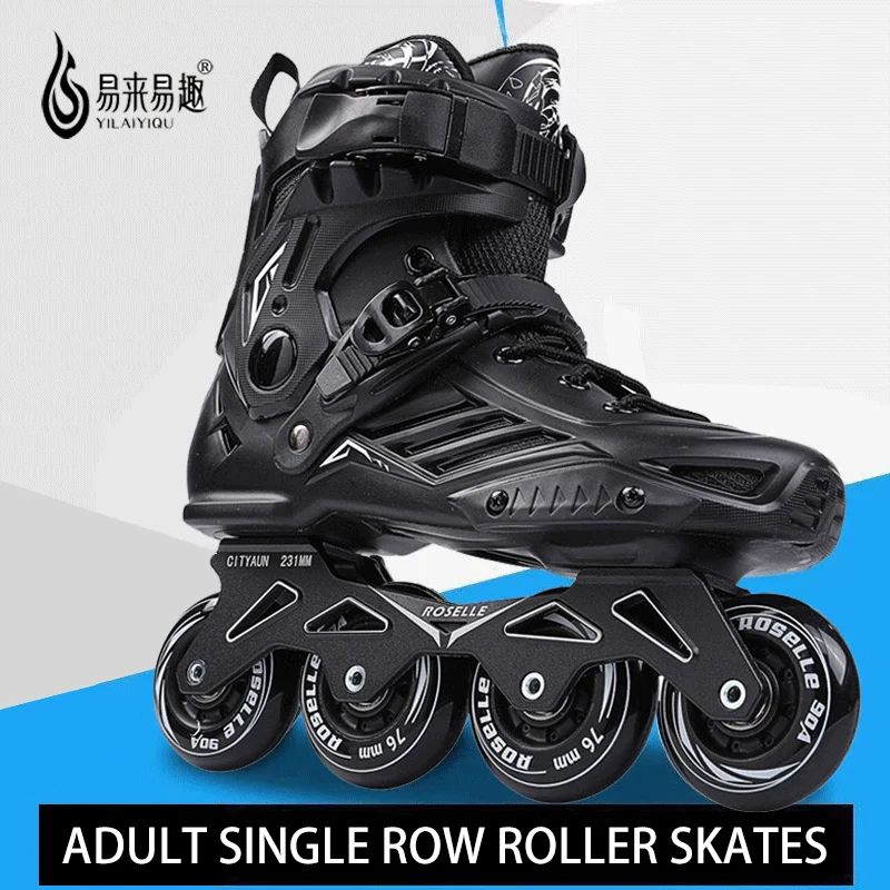Женские и мужские Взрослые коньки роликовые спортивная обувь однорядные для