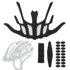 Универсальная подкладка для шлема в форме летучей мыши, защитная губка, Набор сменных прокладок для мотоцикла и велосипеда с сеткой от насекомых