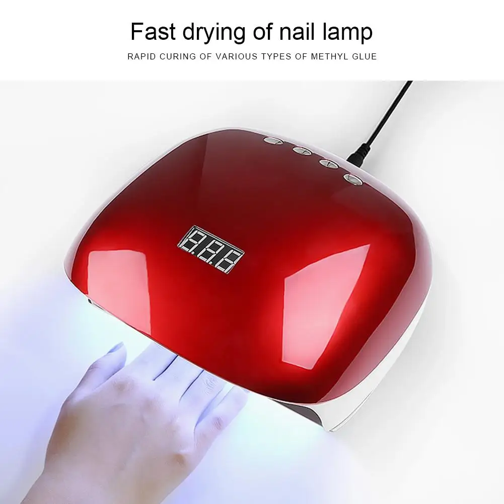 

Светодиодная УФ-лампа для сушки ногтей, 48 Вт