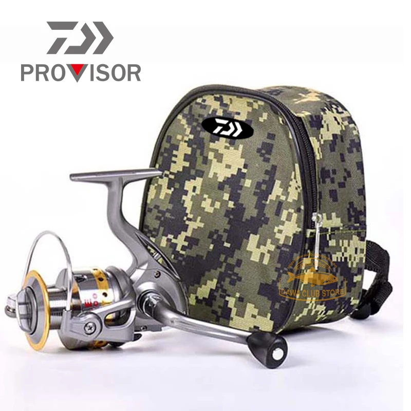 Daiwa портативные мини сумки для рыбалки чехол рыболовных снастей камуфляжный