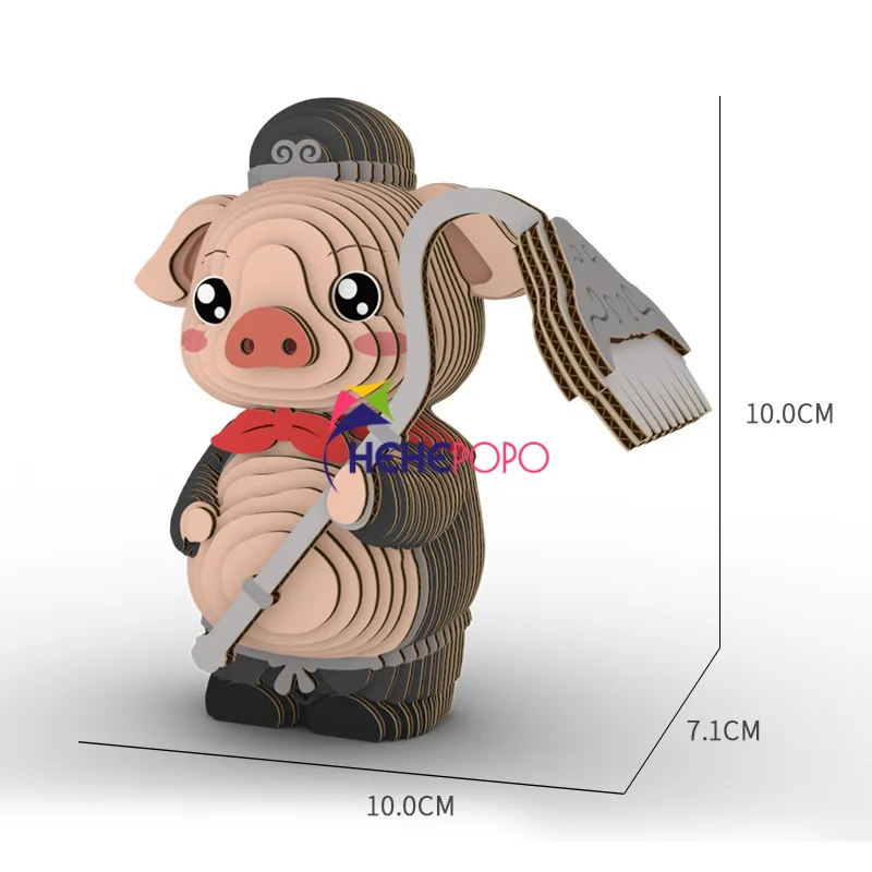 

Journey To The West DIY 3D Paper Card Model Building Sets Construction Toys Educational Toys Military Model
