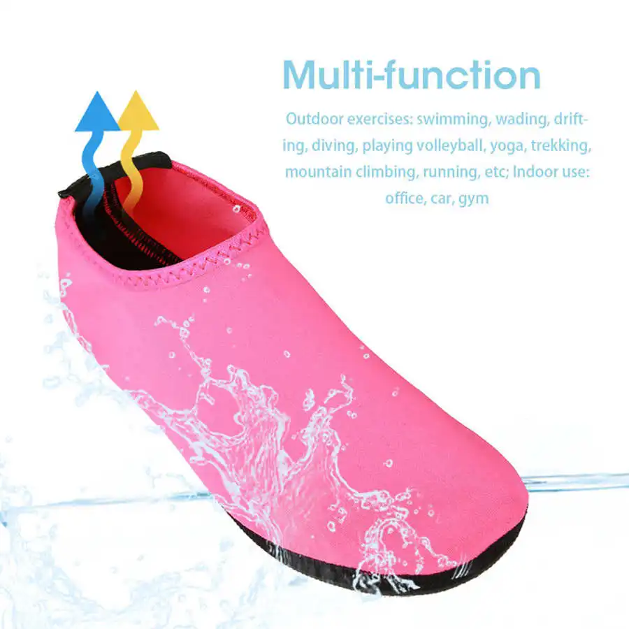 1 пара дышащих пляжных носков противоскользящие носки для подводного плавания