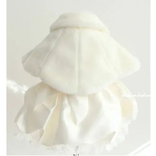 Детская накидка из белого искусственного меха для девочек накидка-болеро зимнее