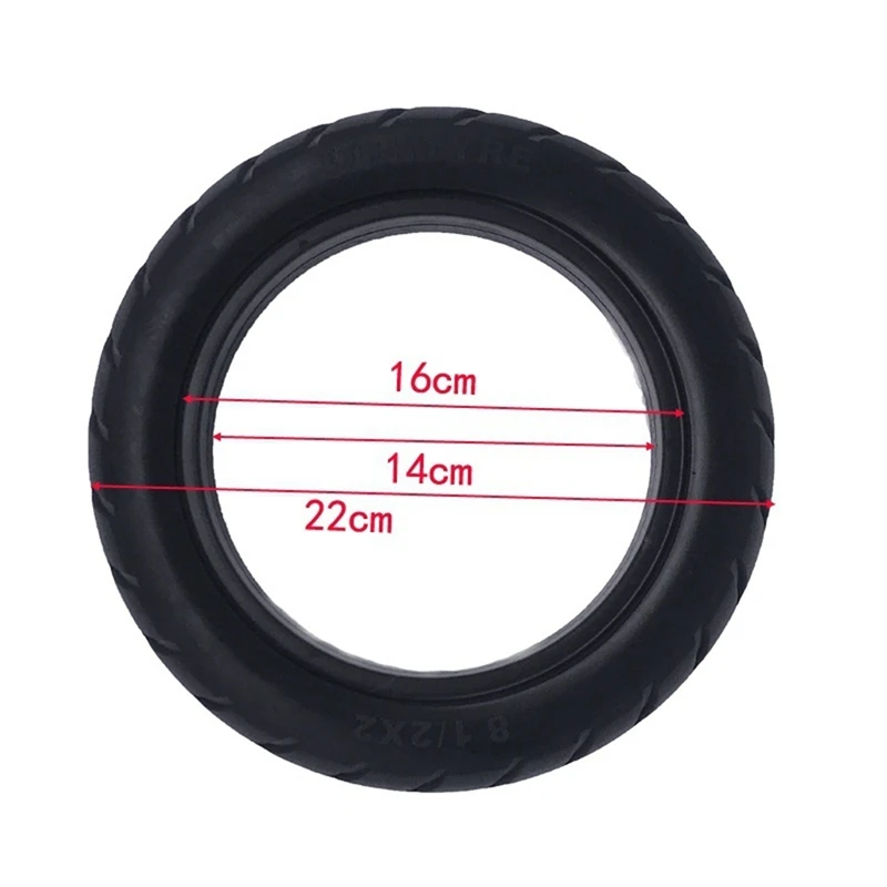 

Scooter Tire Vacuum Solid Tyre 8 1/2X2 For Xiaomi Mijia M365 Electric Skateboard
