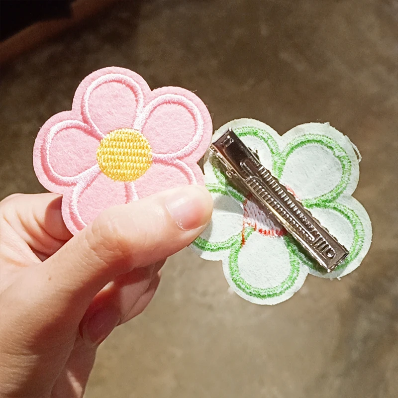 Тканевые красные розовые зеленые желтые оранжевые Цветочные головные уборы