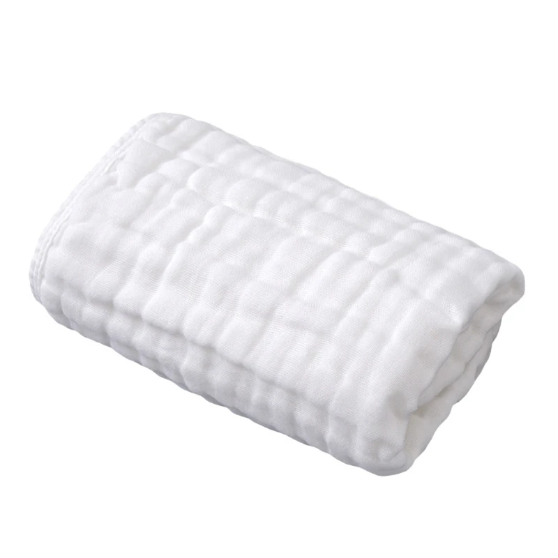 

35*75cm Baby Six-layer Cotton Long Square Towel Gauze Bath Towel Newborn Feeding Towel Burp Cloth Kids Washcloth H055