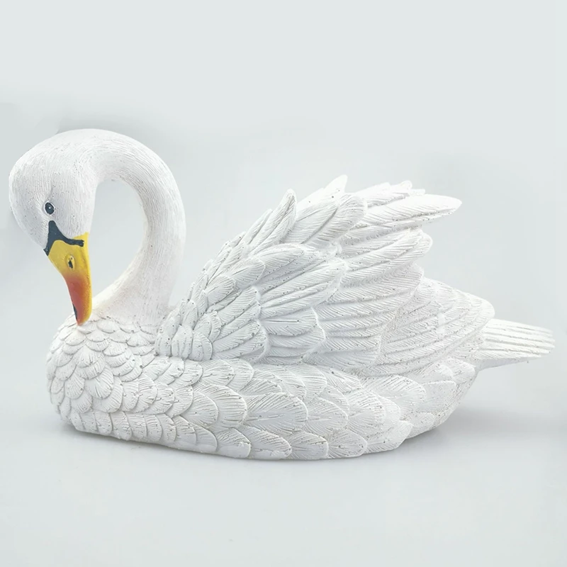 Реалистичные скульптуры из смолы искусство украшение для улицы двор плавающие