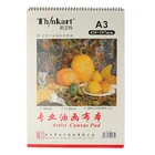 A3A4 холст для масляной живописи 280 гм2 для начинающих практический холст акриловая книга для рисования художника холст для рисования товары для рукоделия