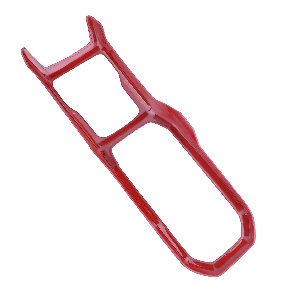 

DWCX ABS Interior Car Front Gear Shift Panel Cover Trim Frame Moulding Red fit for Jeep Wrangler JL 2018 2019 Personalize