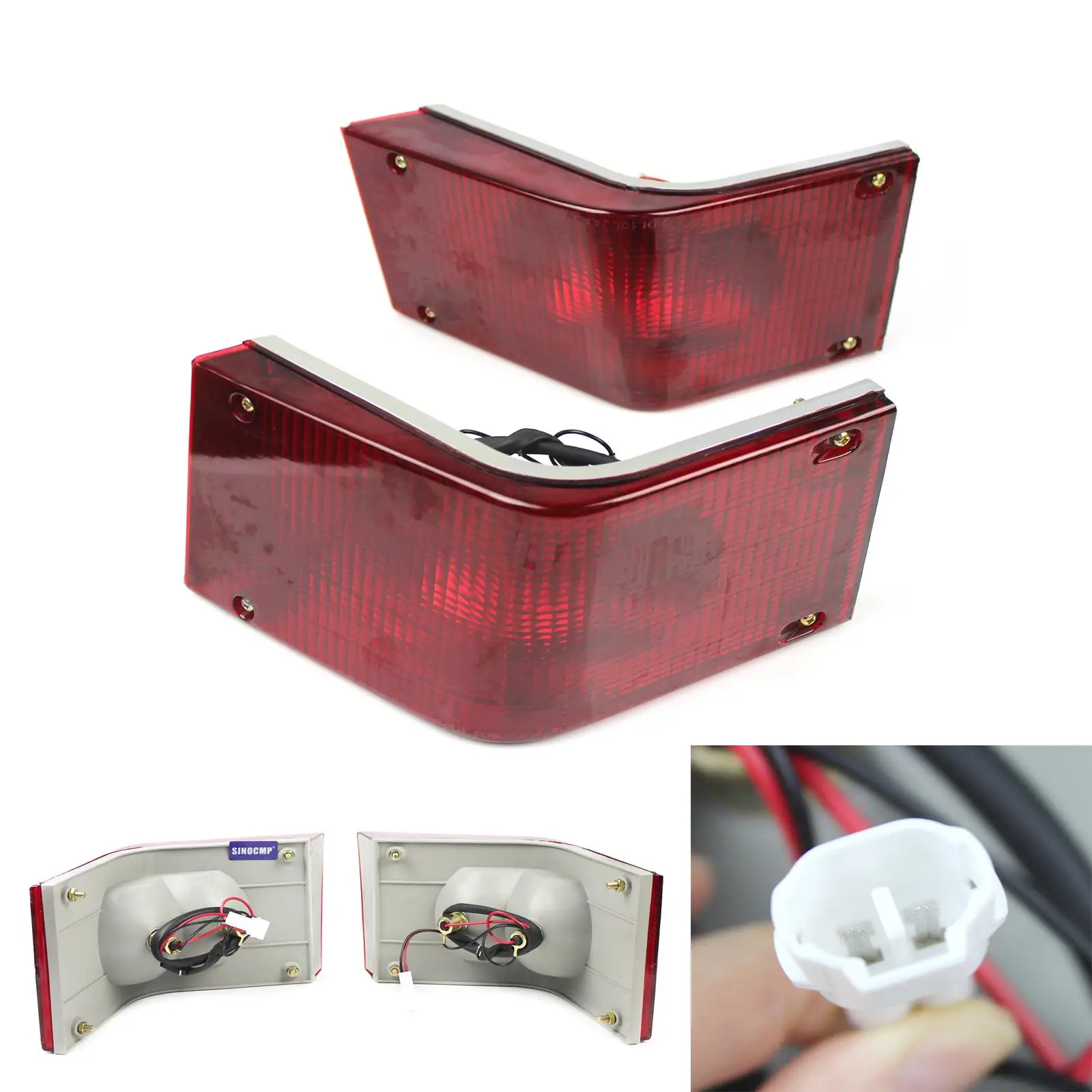 

Left and Right Rear Lamp For Kobelco SK120-3 SK210-3 SK250-3 Excavator Tail Lights