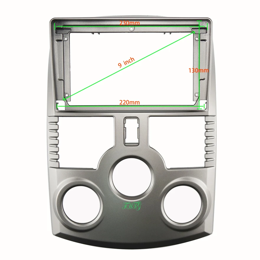 9 дюймовый автомобильный аудио рамка GPS навигационная панель Панель dvd Пластик