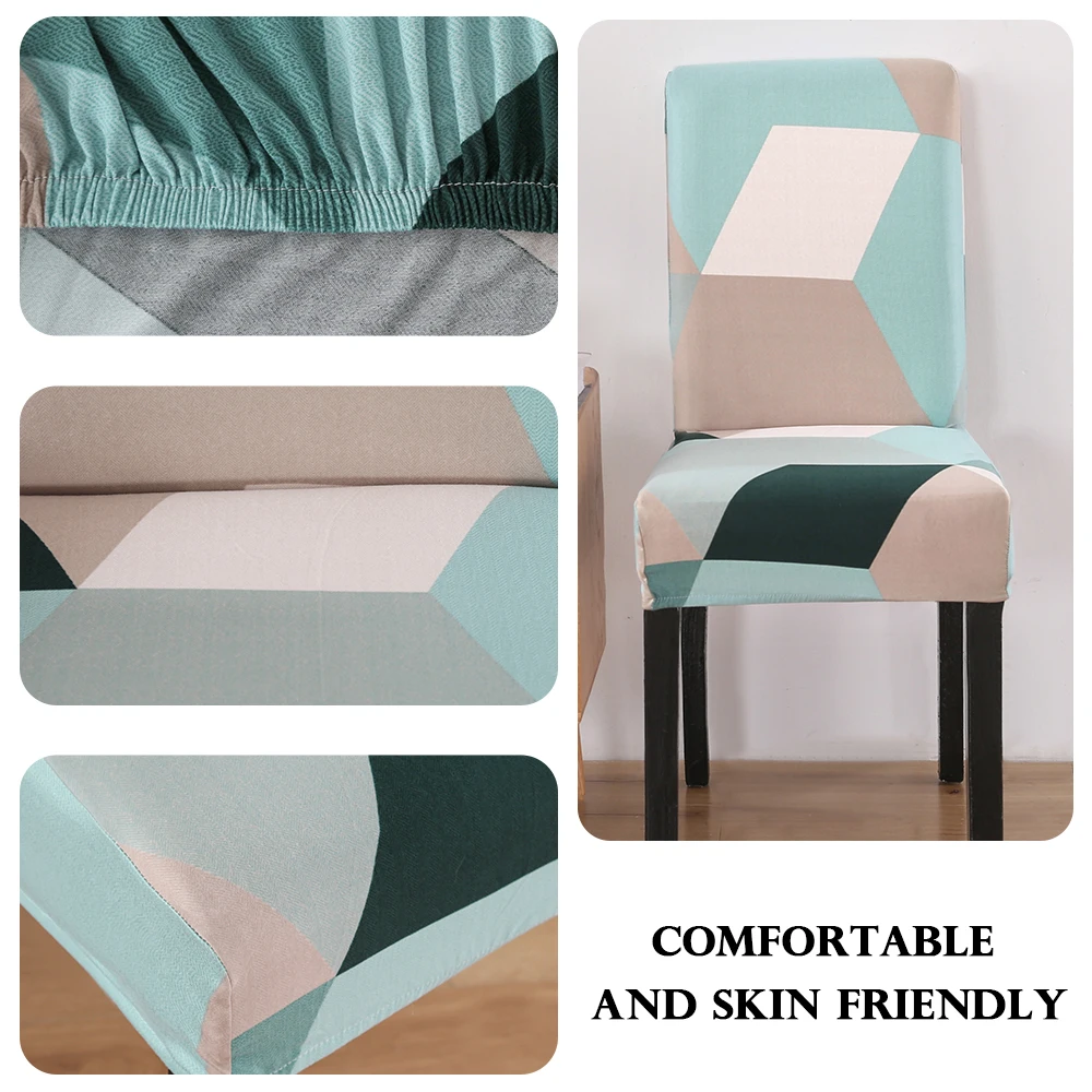 Эластичный чехол для обеденного кресла спандекс 1/2/4/6 шт. эластичный