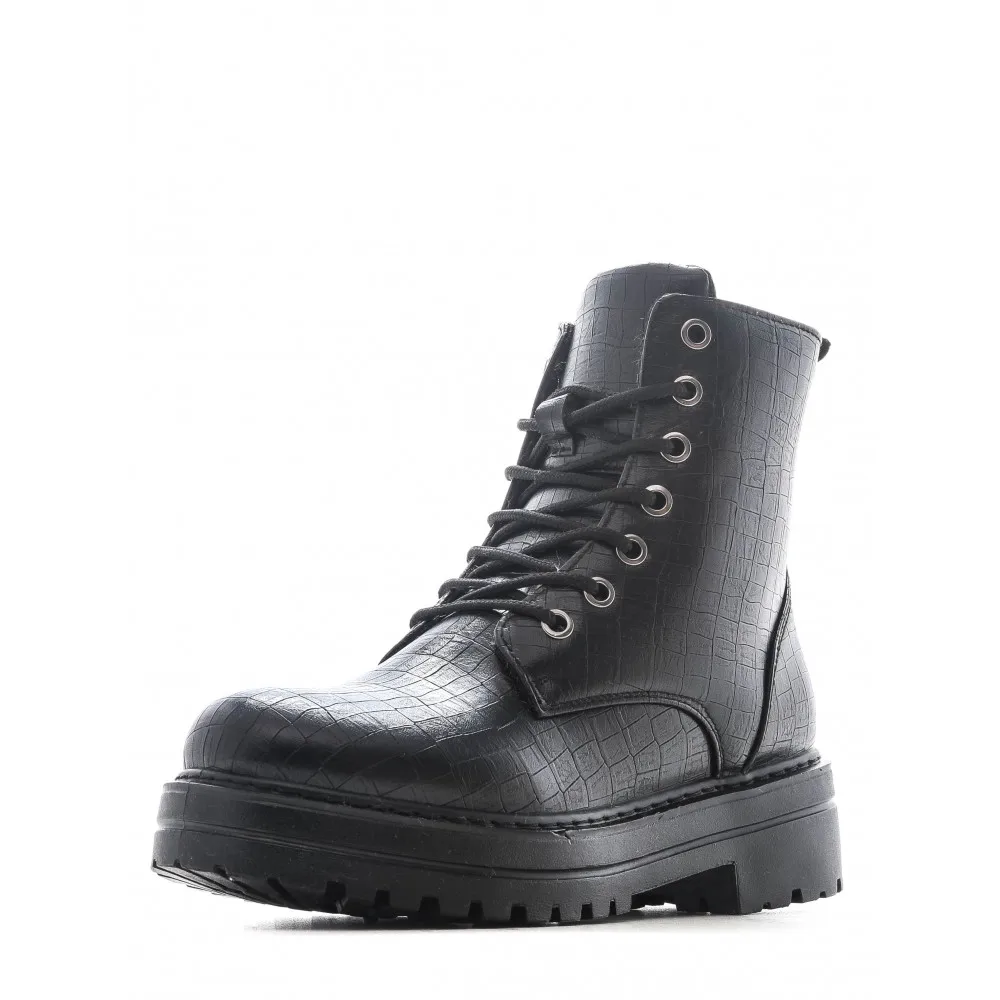 Женская обувь PATROL ботинки осень зима искусственная кожа цвет черный