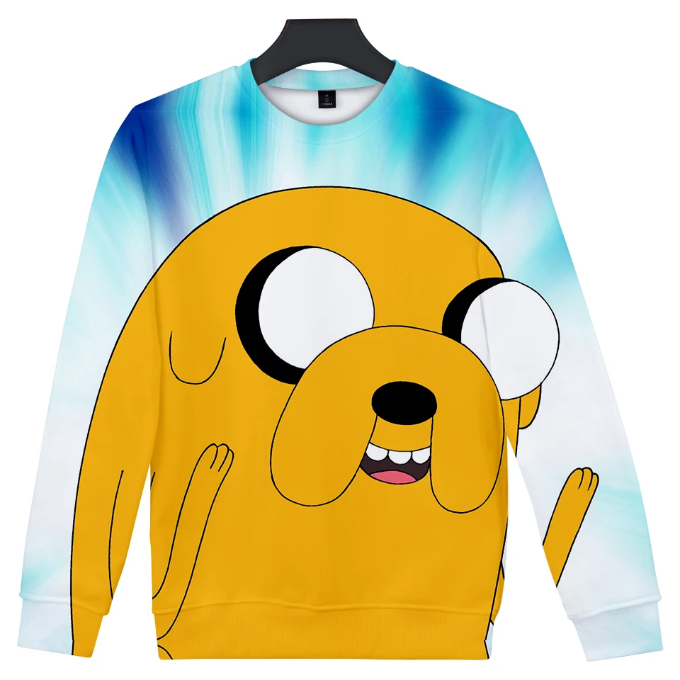 Adventure Time Finn And Jake собака уход за кожей лица свитер с капюшоном для мужчин и женщин