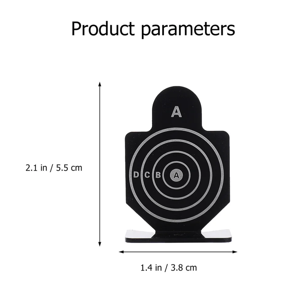 

2 Boxes of 8Pcs Shooting Targets Aluminum Alloy Targets Indoor Shooting Targets