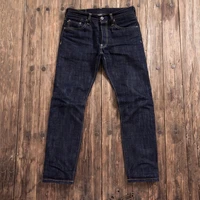 sd107 0001 rock can roll read description heavy weight indigo selvage unwashed pants unsanforised thick raw denim jean 17oz
