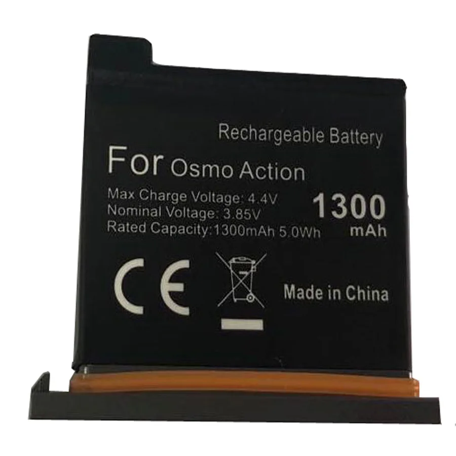 3 85 V 1300mah для DJI Osmo действия действие камера перезаряжаемый аккумулятор 4 CP-OS13 |