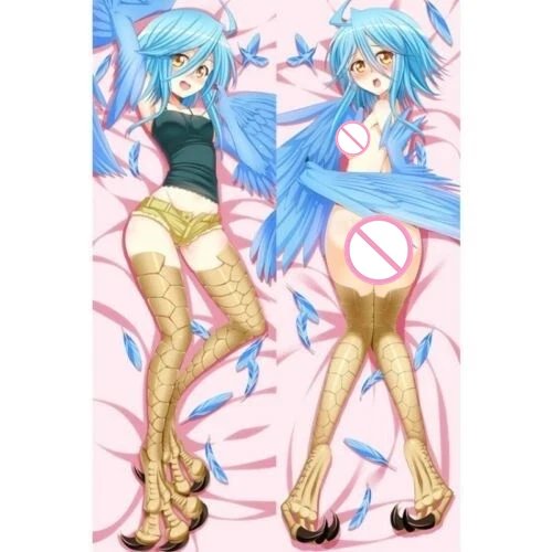 Наволочка для обнимания с изображением монстра муме Iru Nichijou Papi Dakimakura 150