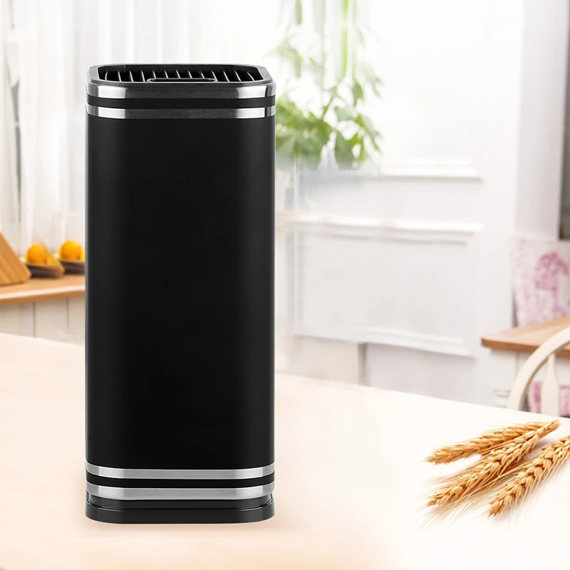 8 дюймов черная подставка для ножей большой емкости из нержавеющей стали