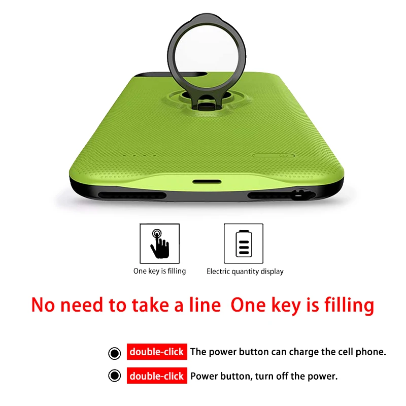 Магнитное кольцо подставка держатель Чехол с отделением для зарядного