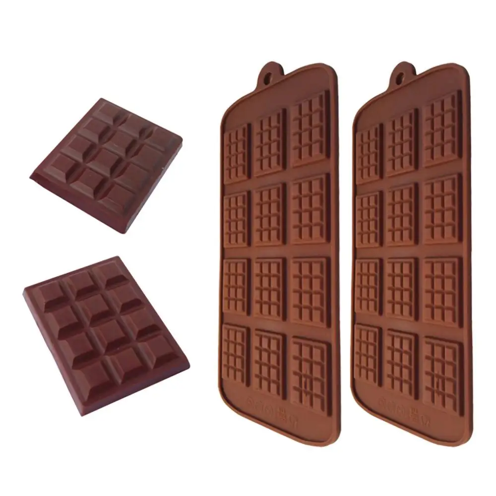 Новая силиконовая шоколадная форма 12 с шоколад для выпечки из нержавеющей стали