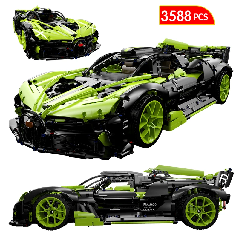 

3588 шт., Детский конструктор «гоночный автомобиль»