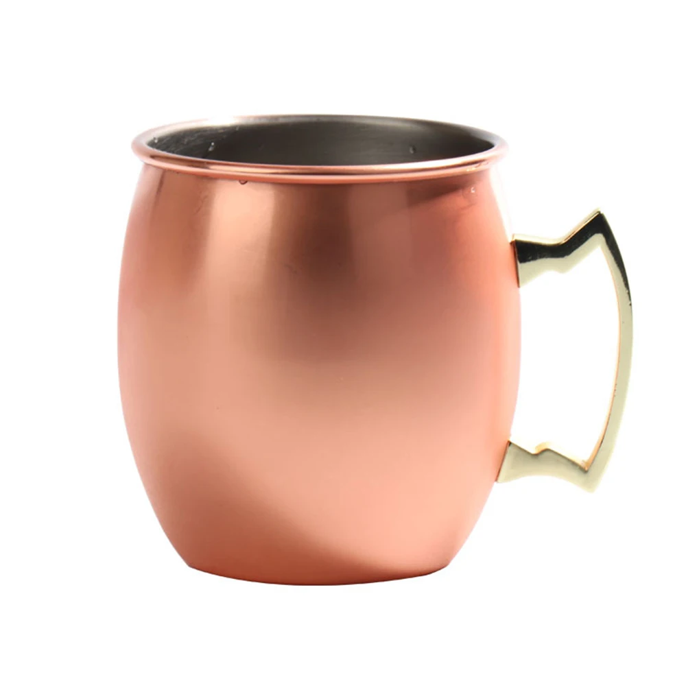 

Moscow Copper Mug Mule Mug Cocktail Glass Beer Drinking Glass For Restaurants Bars Beverages Parties Kitchens 1PC 500ml