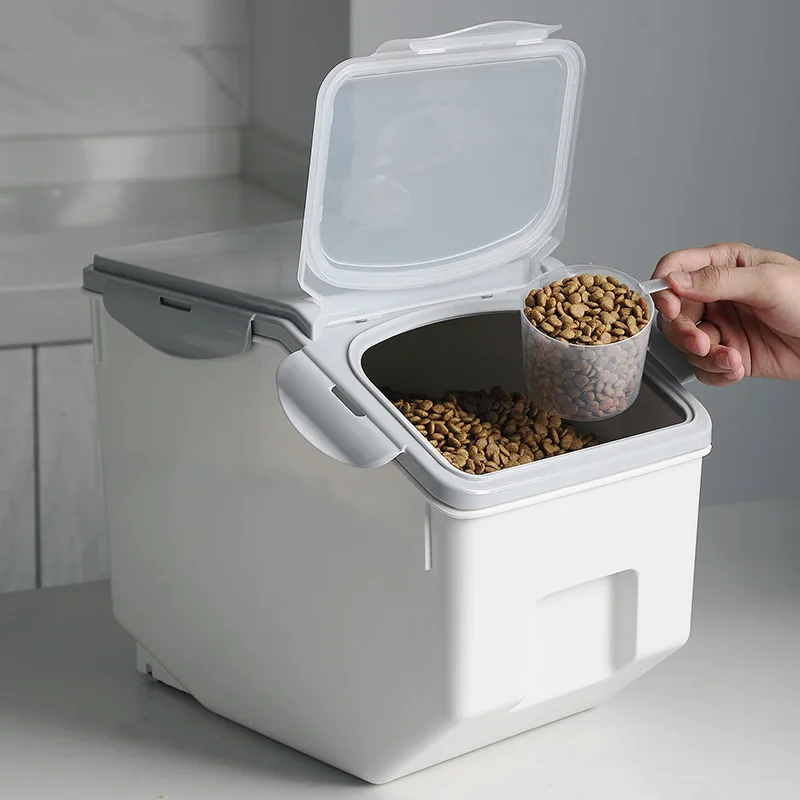 

Unibull Container 7KG 10KG Bucket Nano Insect-Proof Moisture-Proof Rice Box Grain Sealed Jar Home Storage Pet Dog Food Store Box