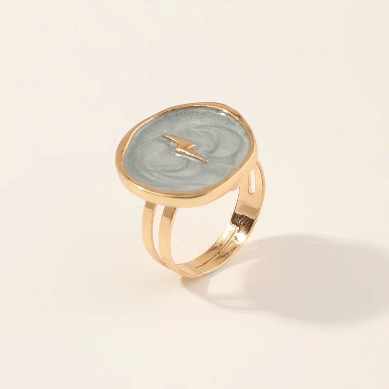 Новинка 2020 женские Эмалированные кольца ювелирные изделия женская мода для