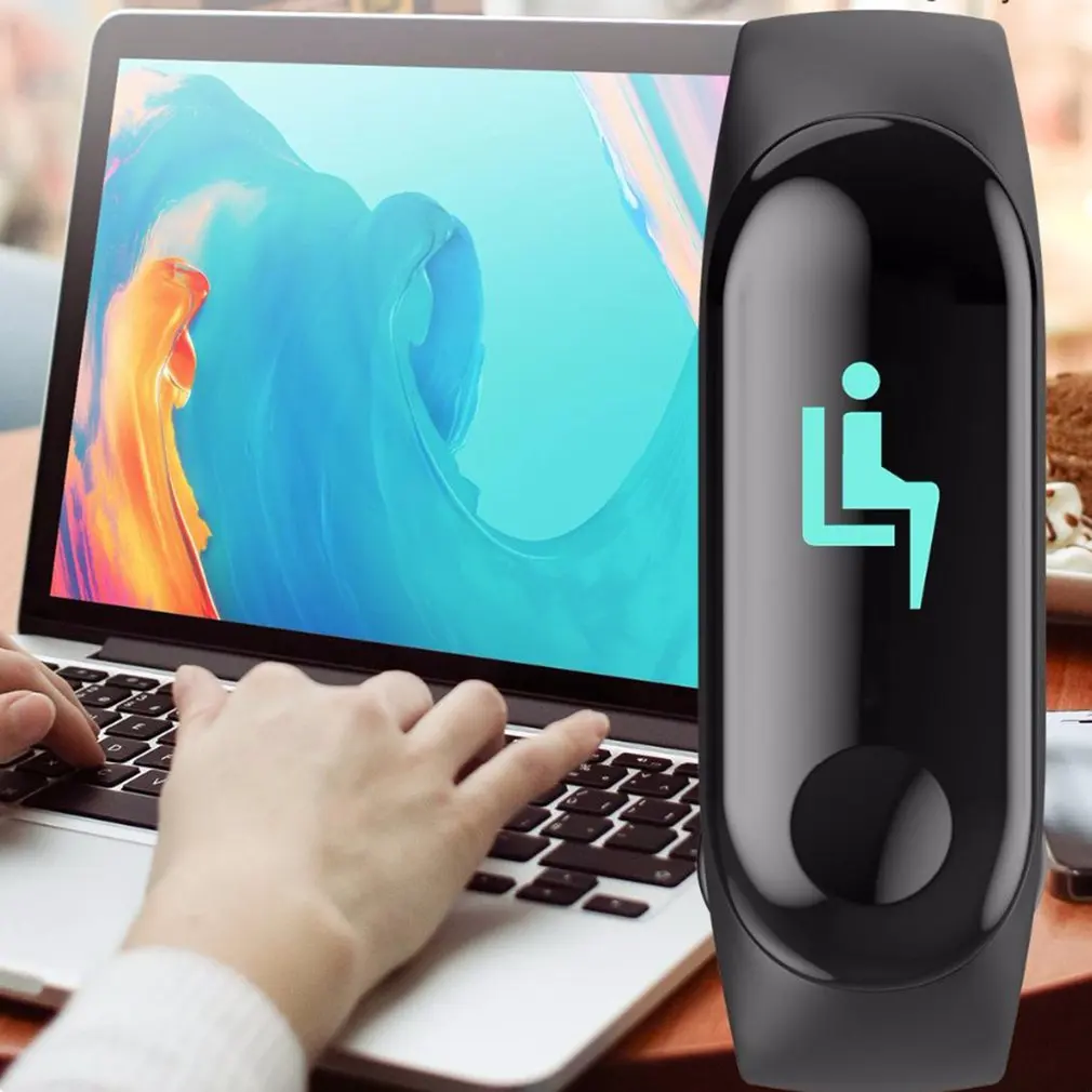 M3 Смарт Браслет Часы фитнес трекер Шагомер кровяное давление монитор сердечного